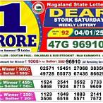 nagaland state lottery 4 baje